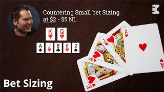 Poker Strategy: Countering Small Bet Sizing at ($2-$5 NL)