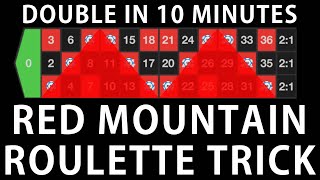 Red Mountain Roulette Strategy – Amazing Win