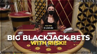 BIG Blackjack LIVE Bets ($1,000+)