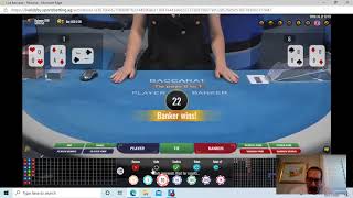 Baccarat Winning Strategies ” LIVE PLAY ” with M.M. By Gambling Chi 10/27/20