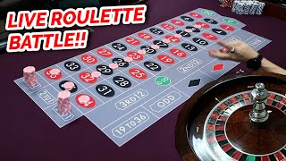 LIVE ROULETTE BATTLE – Alex Vs. David #3