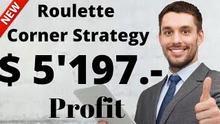 Roulette Strategy 2020: My winning formula for corner bet