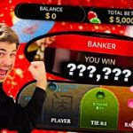 Insane Baccarat Comeback! $5,000 To $???,???