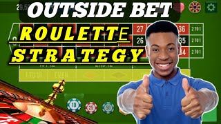 OUTSIDE BET ROULETTE STRATEGY REVIEW 👌👌 || Roulette Strategy To Win || Roulette
